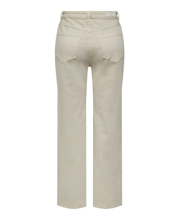 Wide Leg Fit Jeans met hoge taille en brede pasvorm en zakken aan de voorkant