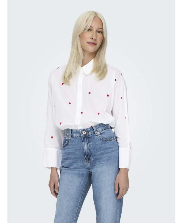 Box Fit Shirt Collar Long Sleeves (L/S) Knoopsluiting Box Fit Overhemd met Lange Mouwen