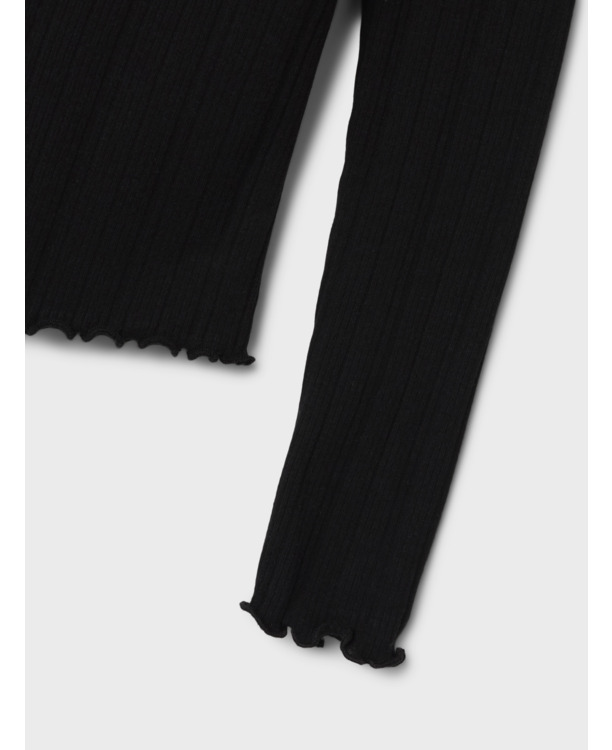 Slim Fit Mock Neck Lange Mouwen (L/M) Meisjes