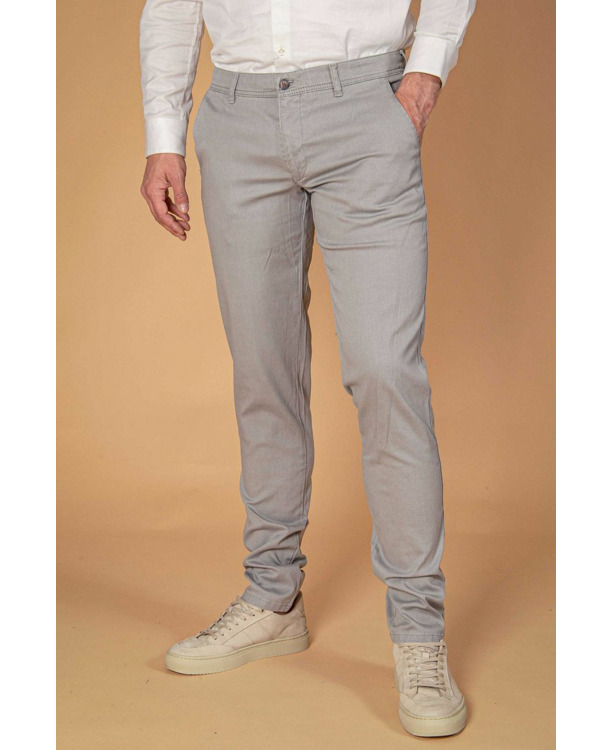 Suitable Chino Pico Grijs