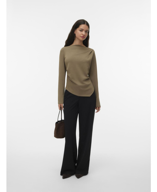 Regular Fit Boat Neck Long Sleeves (L/S)