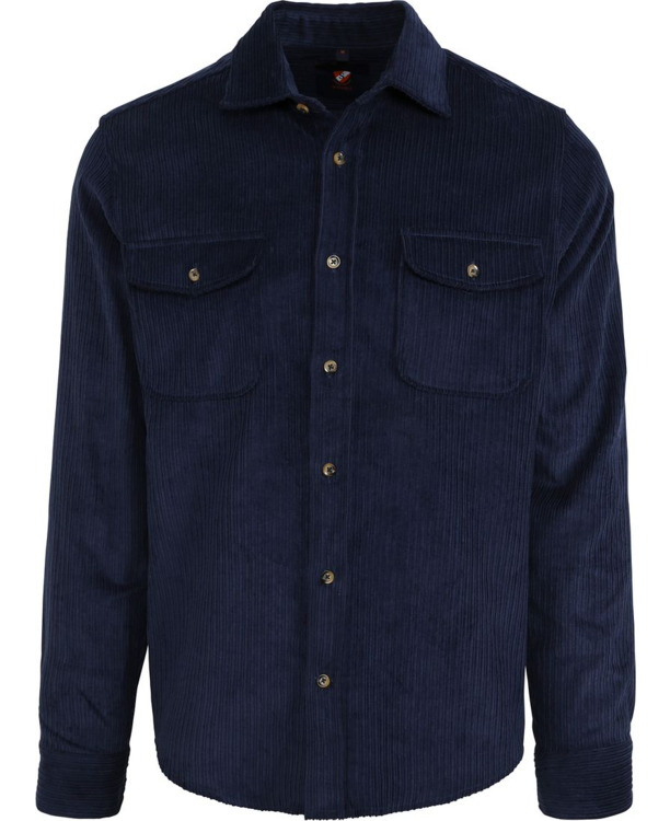 Suitable Overshirt Corduroy Navy