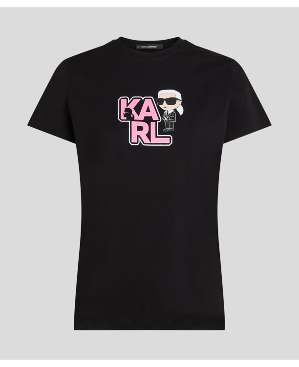 VARSITY KARL PRINT T-SHIRT