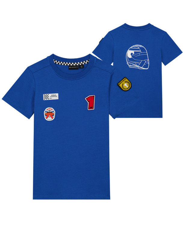 MV Kids - T-shirt Badges - Kobalt