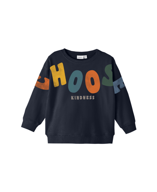 Box Fit O-Neck Lange Mouwen (L/M) Heren