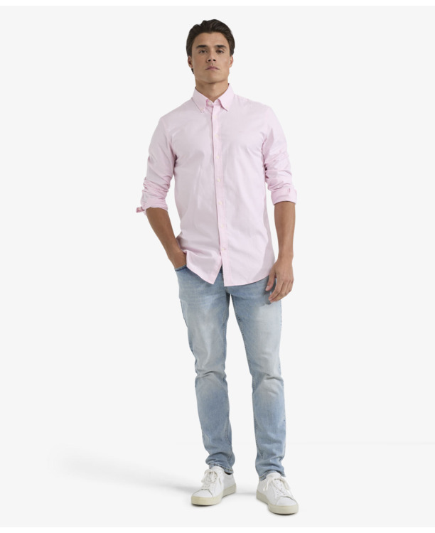 Stretch Oxford Shirt Heren