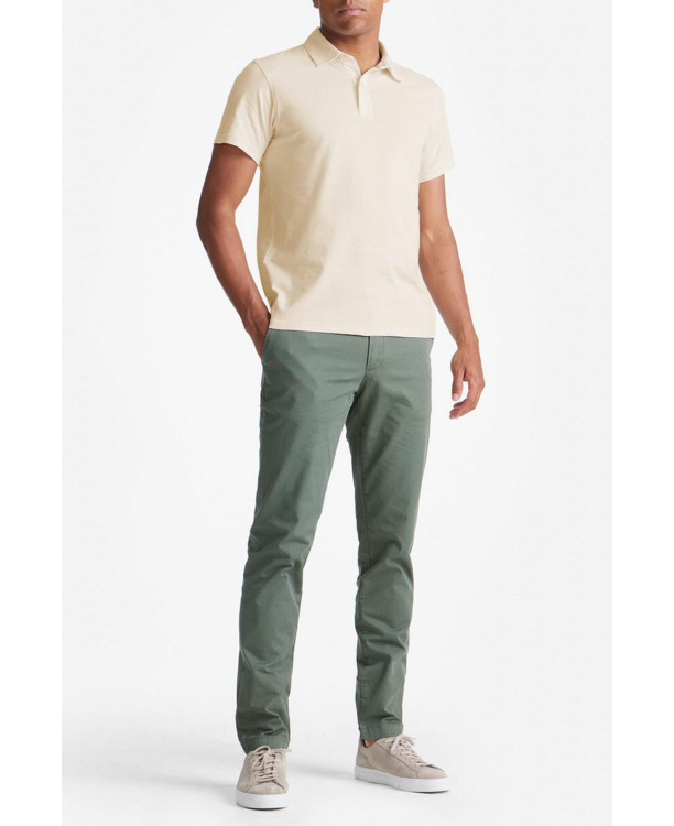 King Essentials The James Poloshirt Ecru