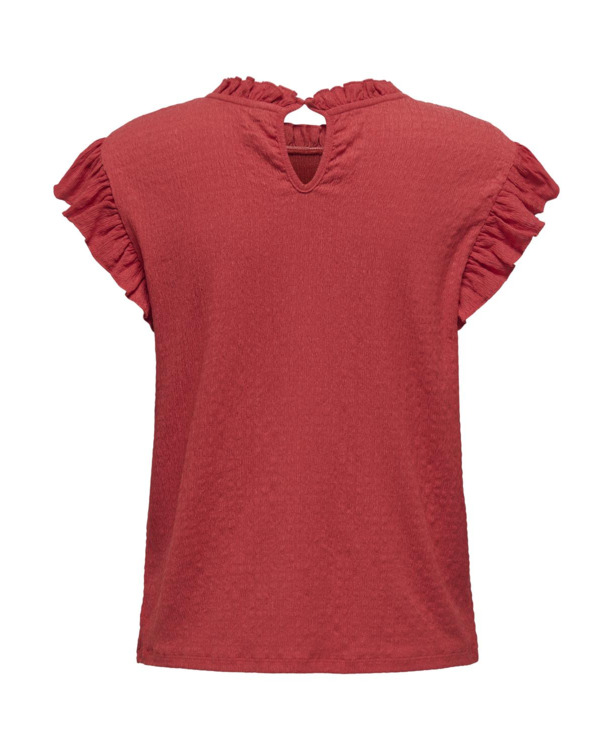 ONLFALLON S/S FRILLTOP CS JRS