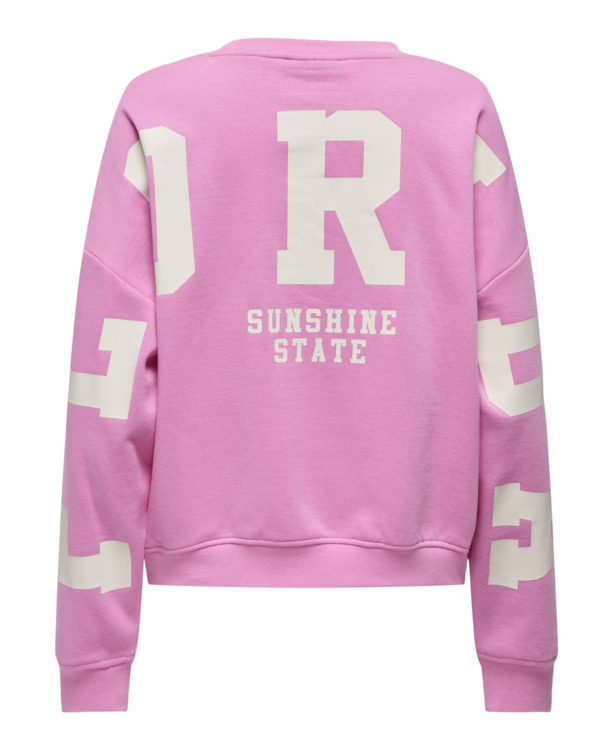 Loose Fit O-Neck Long Sleeves (L/S) Loose fit sweatshirt met O-hals voor vrijetijdsgebruik