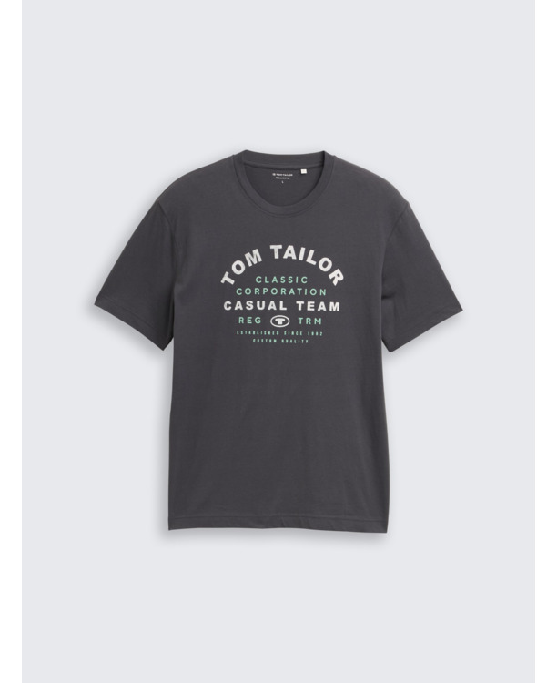 T-shirt met logo-opdruk