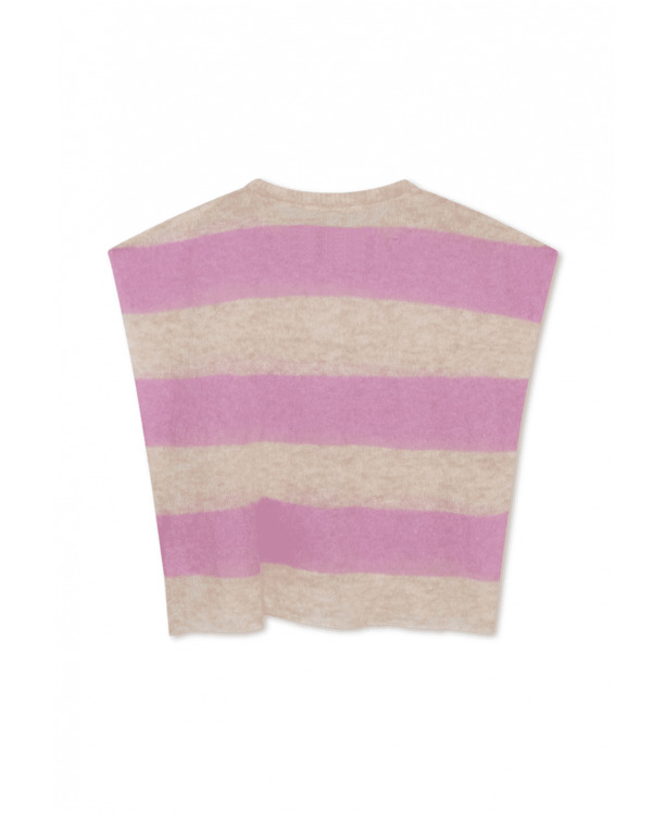 tee thin knit stripes