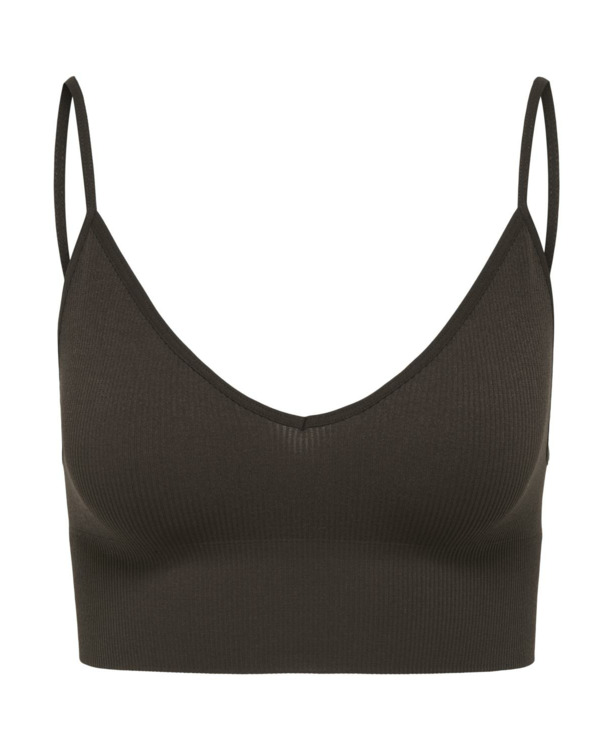 ONLVICKY RIB SEAMLESS VNECK TOP NOOS ACC