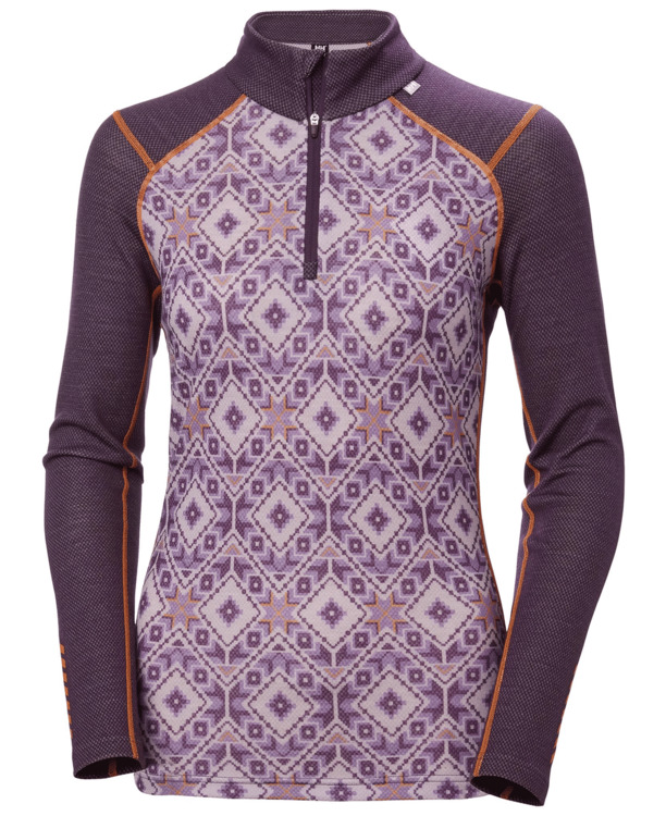 W LIFA MERINO MIDW GRA 1/2 ZIP f