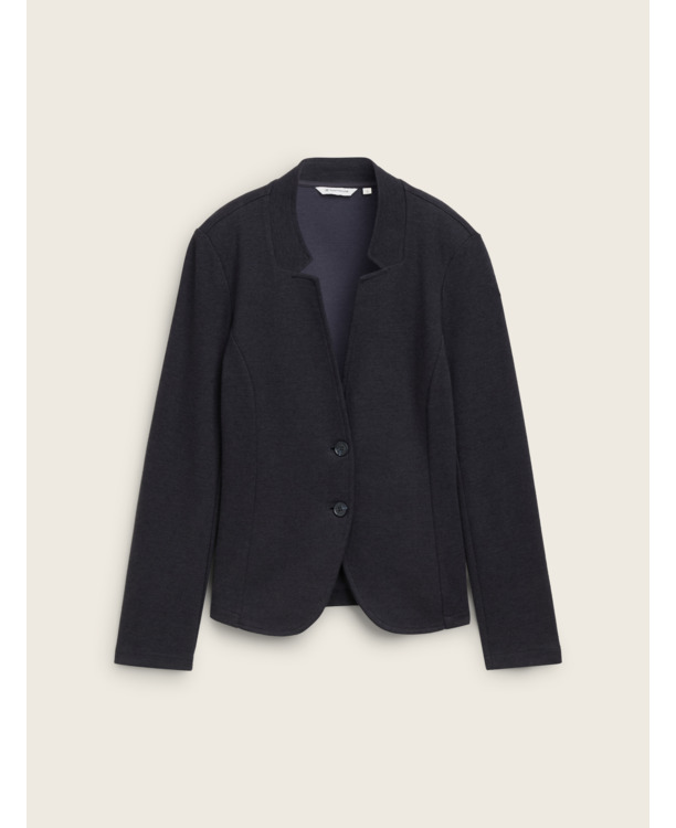 Gemêleerde blazer met pasvorm