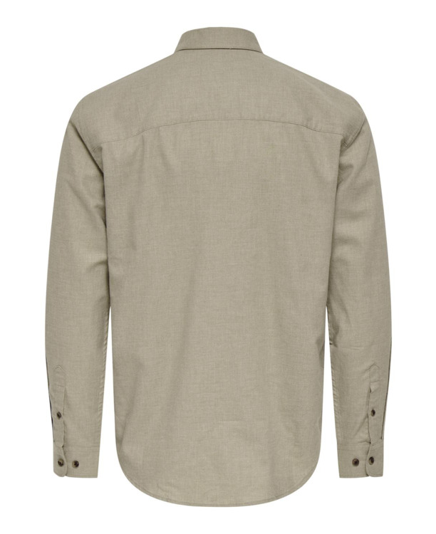 Regular Fit Overhemdkraag Lange Mouwen (L/M) Heren