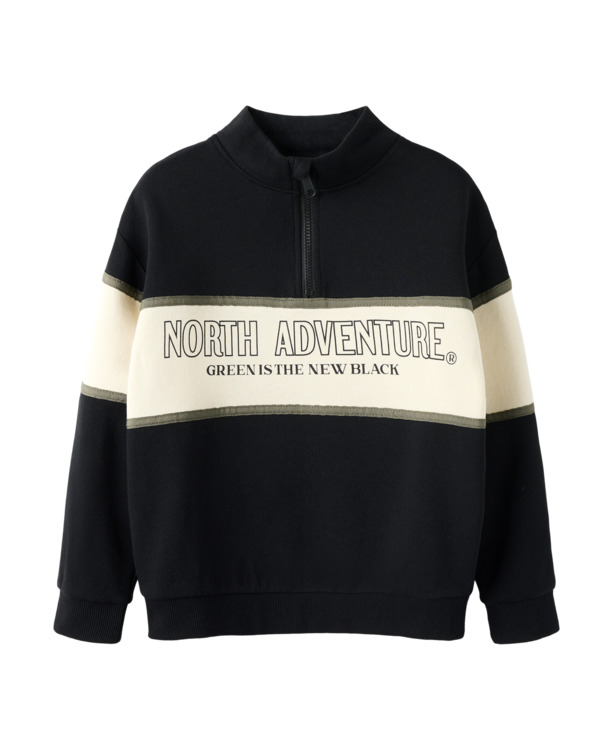 Ruimvallende hoge hals lange mouwen (L/M) Heren