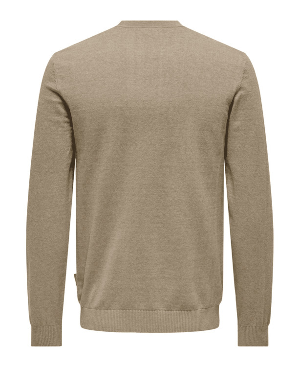 Regular Fit Crew Neck Lange Mouwen (L/S) Heren