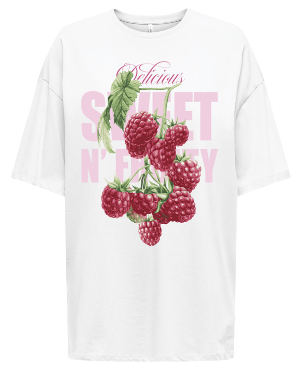 ONLROSIE S/S OVERSIZE TEE CS JRS