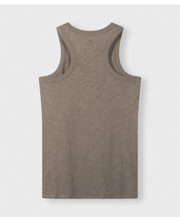 10DAYS Dames slub jersey singlet katoen