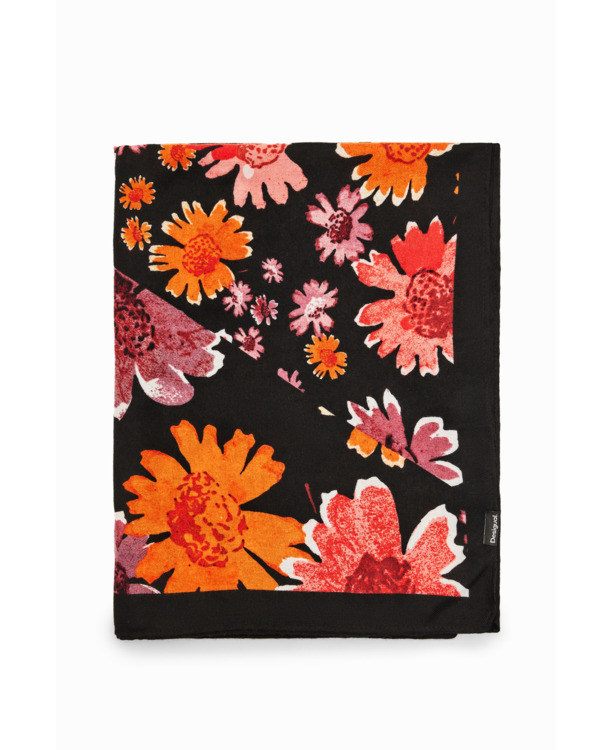 GEKKE PAPAVERBLOEM RECHTHOEK