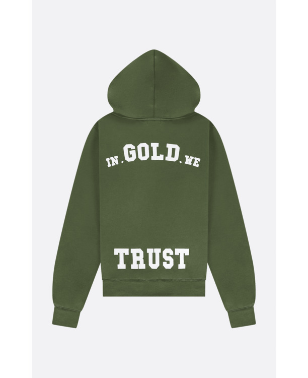 The Out Hoodie Dark Green Unisex