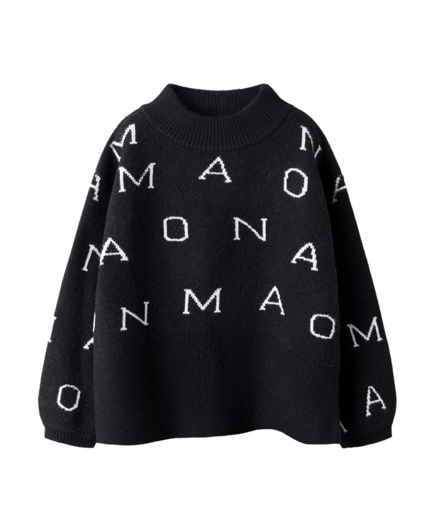 Oversized Pasvorm Hoge Hals Lange Mouwen (L/M) Meisjes