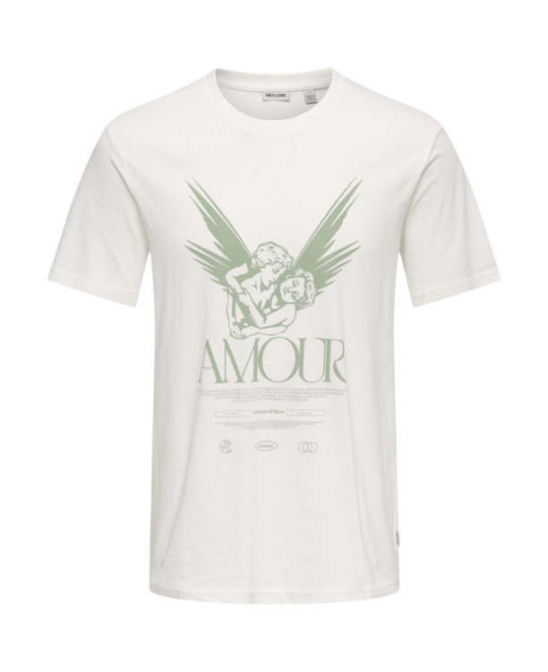 Normale pasvorm ronde hals korte mouwen (K/M) Heren