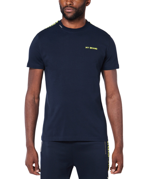 MIJN MERK TAPE T-SHIRT MANNEN