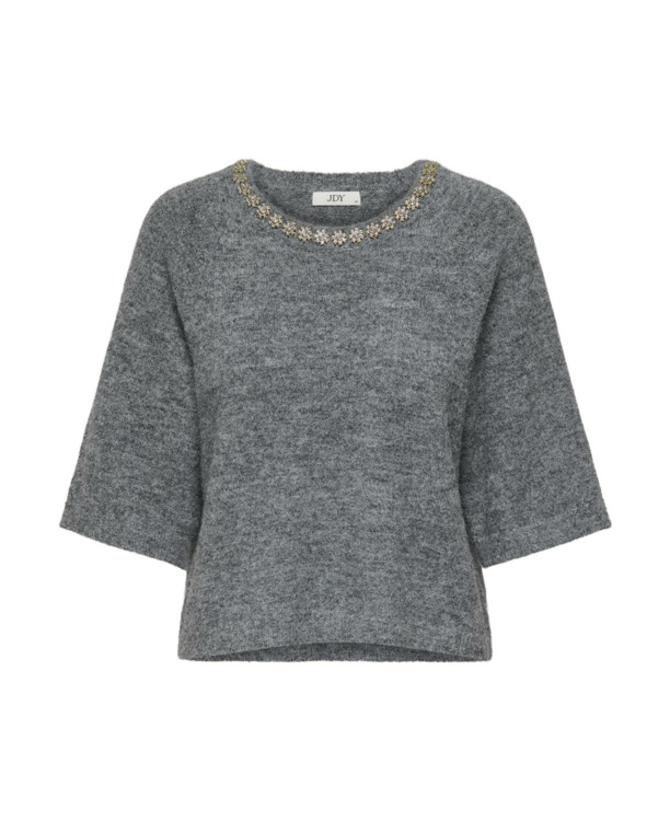 Knit Fit O-Neck 3/4 Sleeves (3/4)