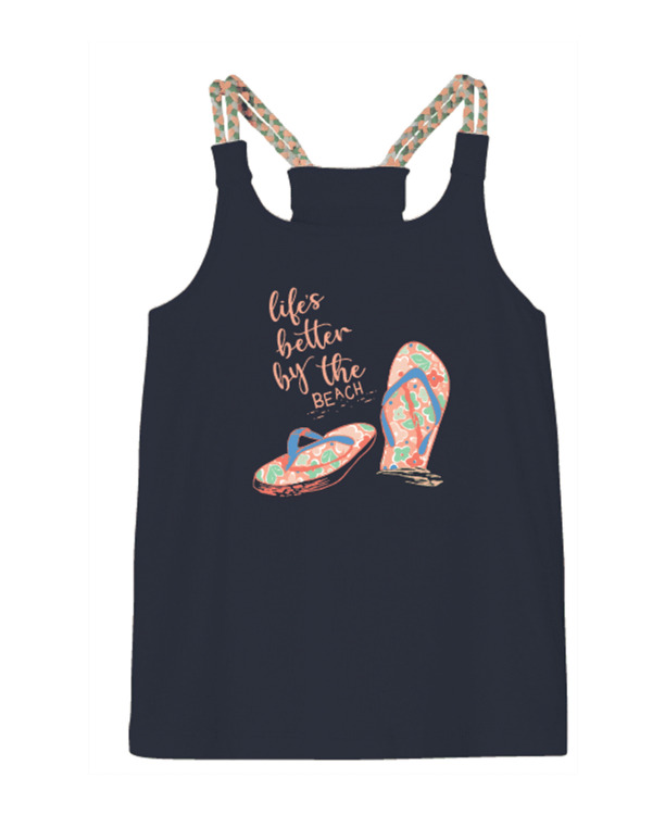 Regular Fit O-Neck Sleeveless (S/L) Top