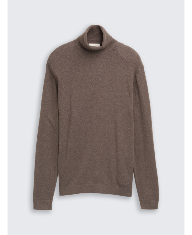 Trui met col en kasjmier