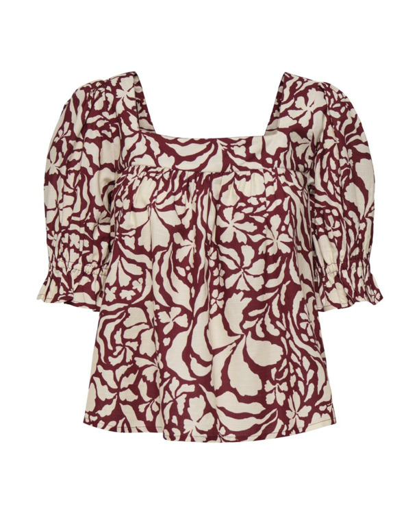 Regular Fit Square Neck 2/4 Sleeves (2/4)