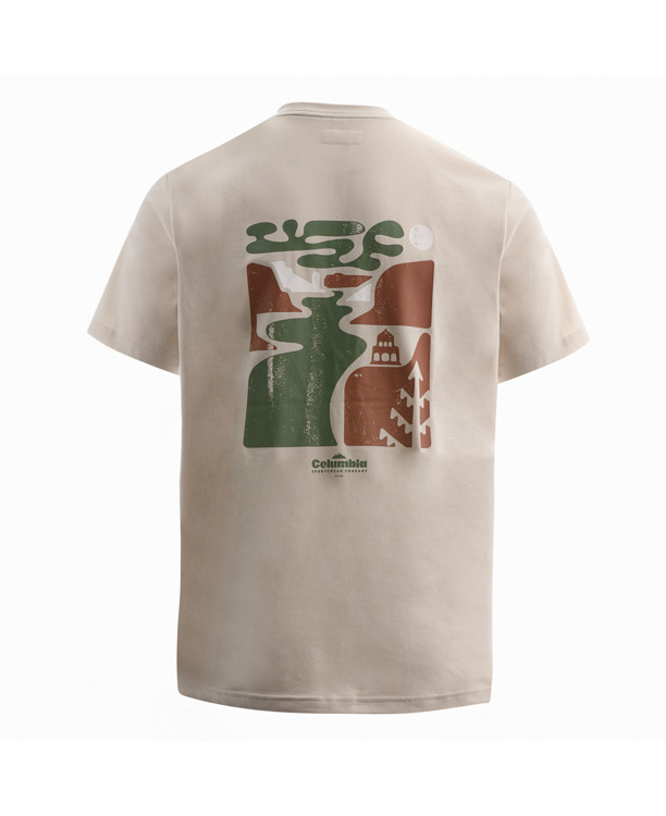 M EU Poplar Hill Grafisch SS Shirt