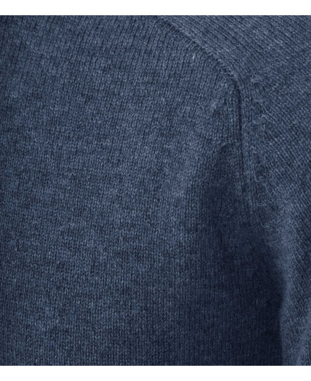 Steppin' Out Trui Lamswol Mid Blauw