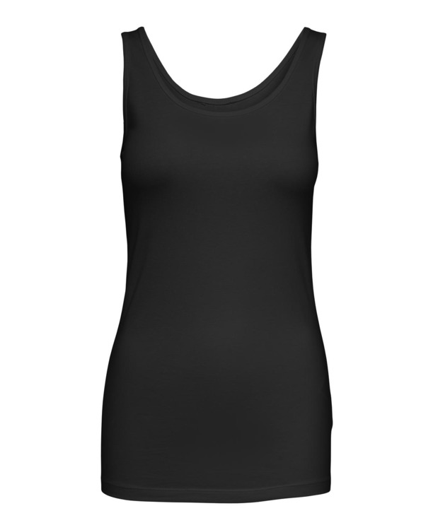 Slim Fit U-Neck Sleeveless (S/L) Klassieke Basic mouwloze tanktop met U-hals