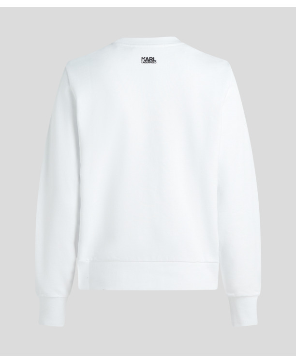 VARSITY KARL PRINT SWEATSHIRT