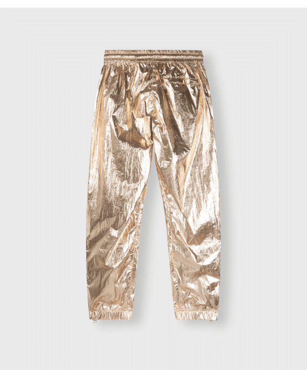 metallic pants