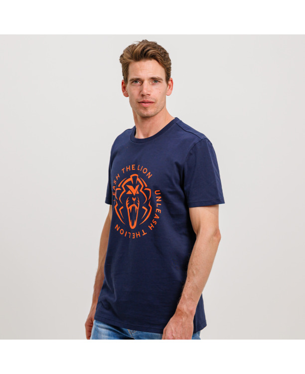T-Shirt - Navy - Unleash The Lion