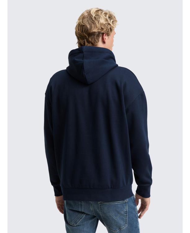 Relaxed fit hoodie met print