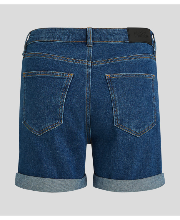 RELAXED DENIM SHORTS