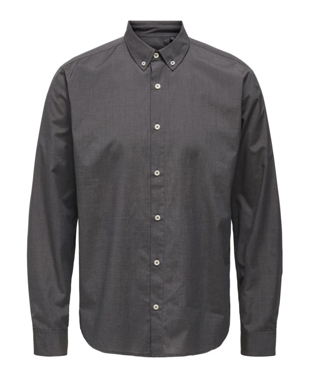 Regular Fit Overhemdkraag Lange Mouwen (L/M) Heren