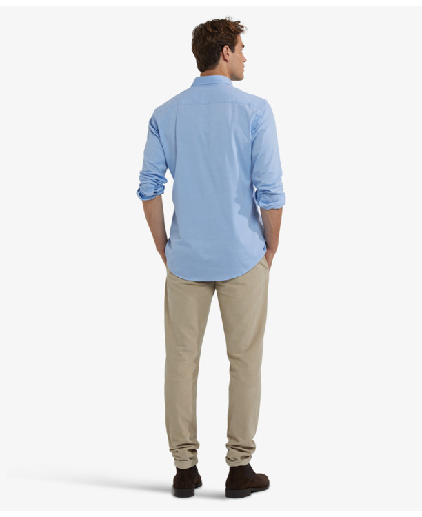 Stretch Pique Shirt Heren