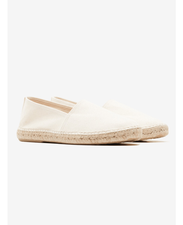 No Label x Abarca Katoenen Espadrilles Heren