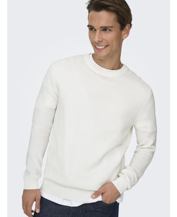 Regular Fit Crew Neck Lange Mouwen (L/S) Heren