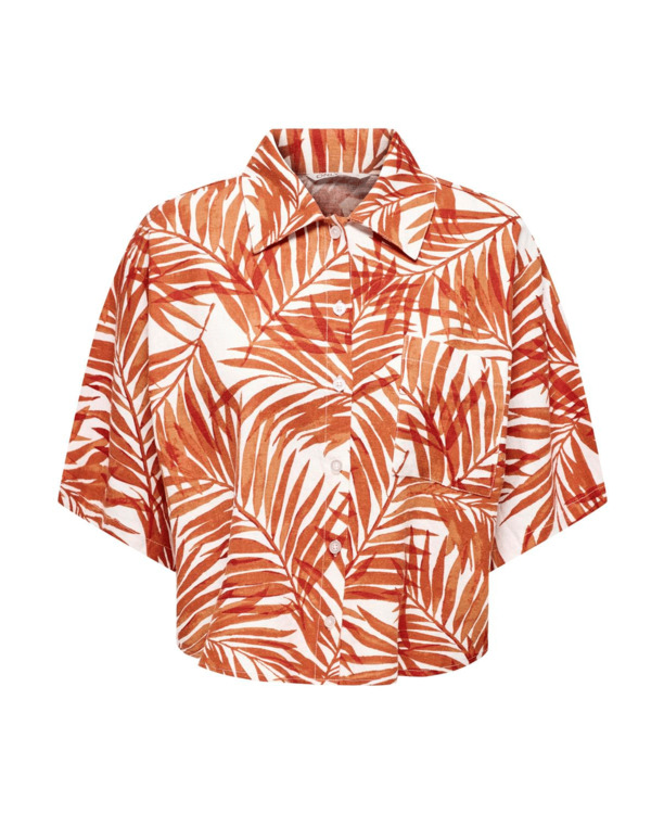 ONLLISA AOP LINEN SHIRT OTW