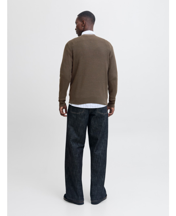 JPRBLUBARKLEY KNIT CREW NECK CH LN