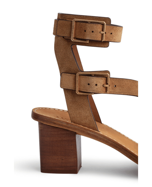 CECILIA CAPRESE SANDAL SUEDE
