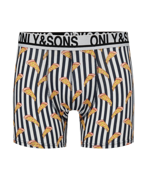 ONSFITZ PRINT WB BOLD STRIPE BOXER 1PACK Heren