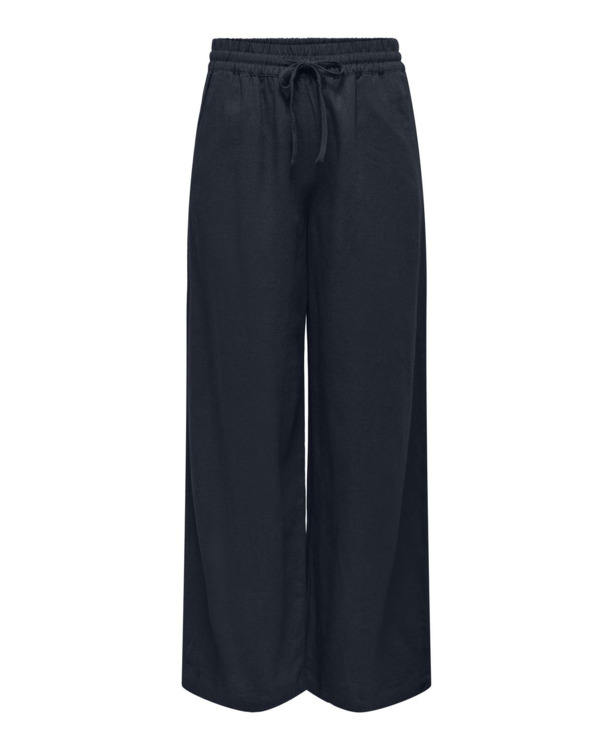Loose Fit Broek met wijde pijpen en hoge taille voor dagelijks gebruik