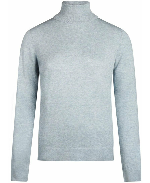 Steppin' Out Dames Coltrui Cotton Cashmere Lichtblauw